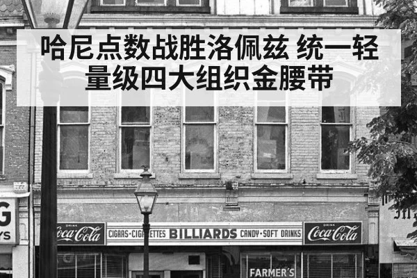哈尼点数战胜洛佩兹 统一轻量级四大组织金腰带