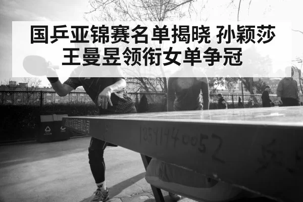 国乒亚锦赛名单揭晓 孙颖莎王曼昱领衔女单争冠